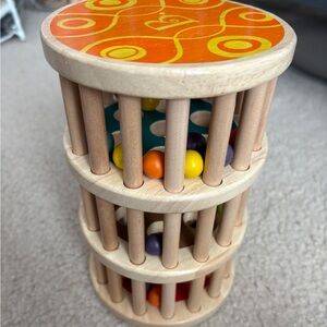 B. Toys wooden rolling tower